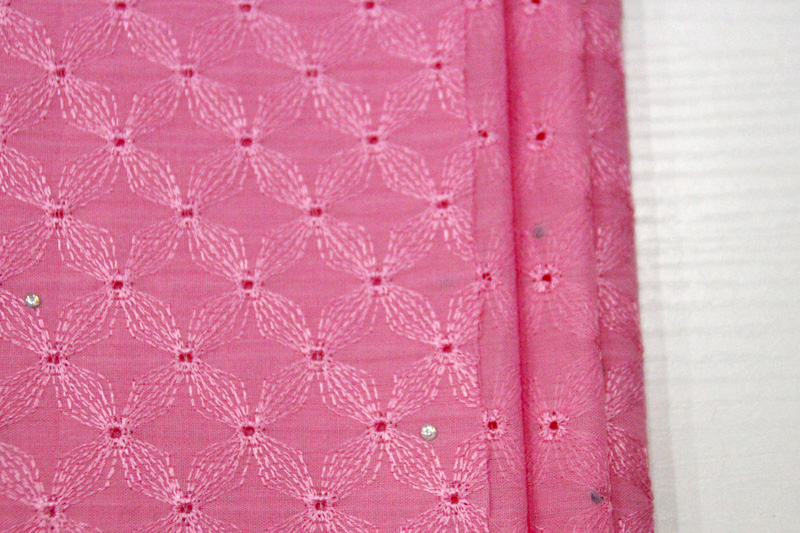 dry lace fabric