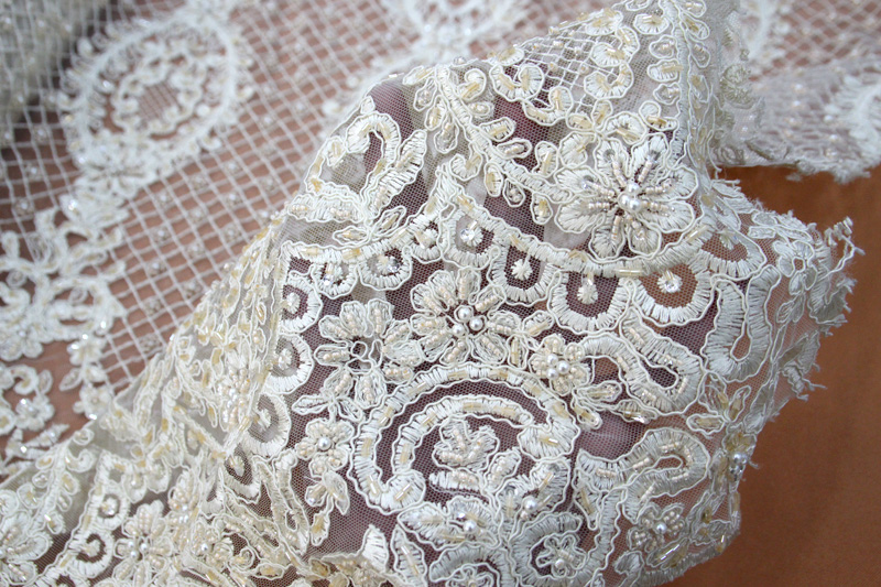 bridal lace fabric