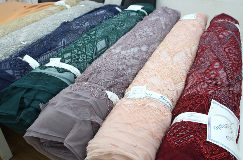 beaded lace handmade beaded fabrics