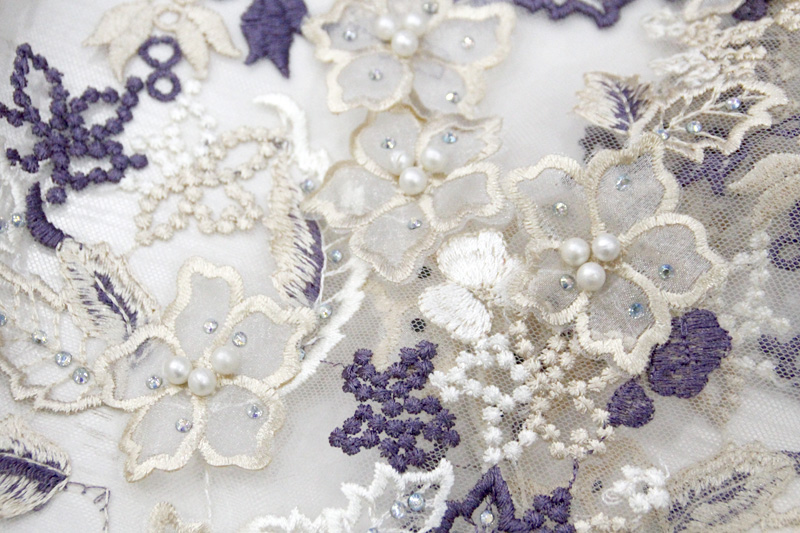 3d floral lace fabrics