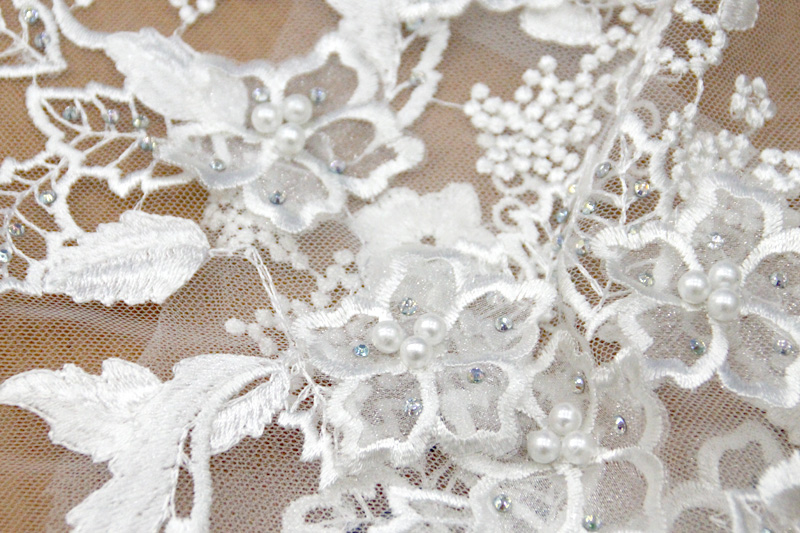 3d floral lace fabrics