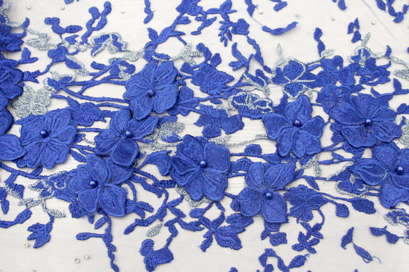 3D FLORAL LACE FABRICS