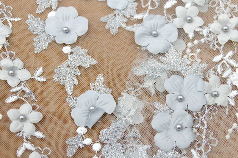 3d floral lace fabrics