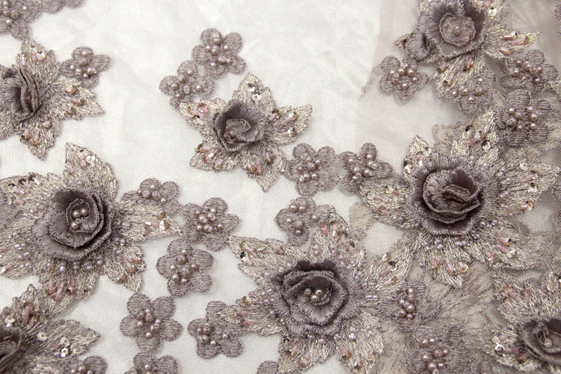 3d floral lace fabric