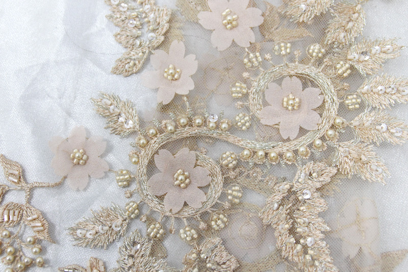 3d floral lace