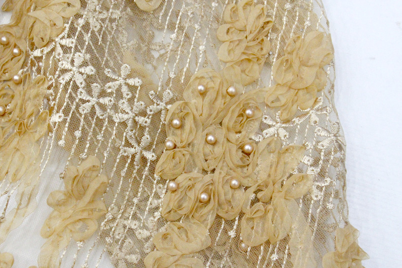 Tulle lace fabrics