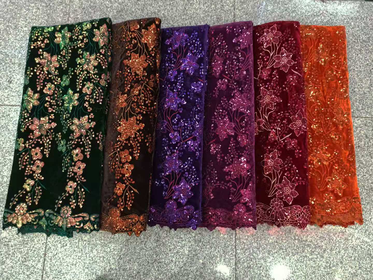 african velvet lace fabric