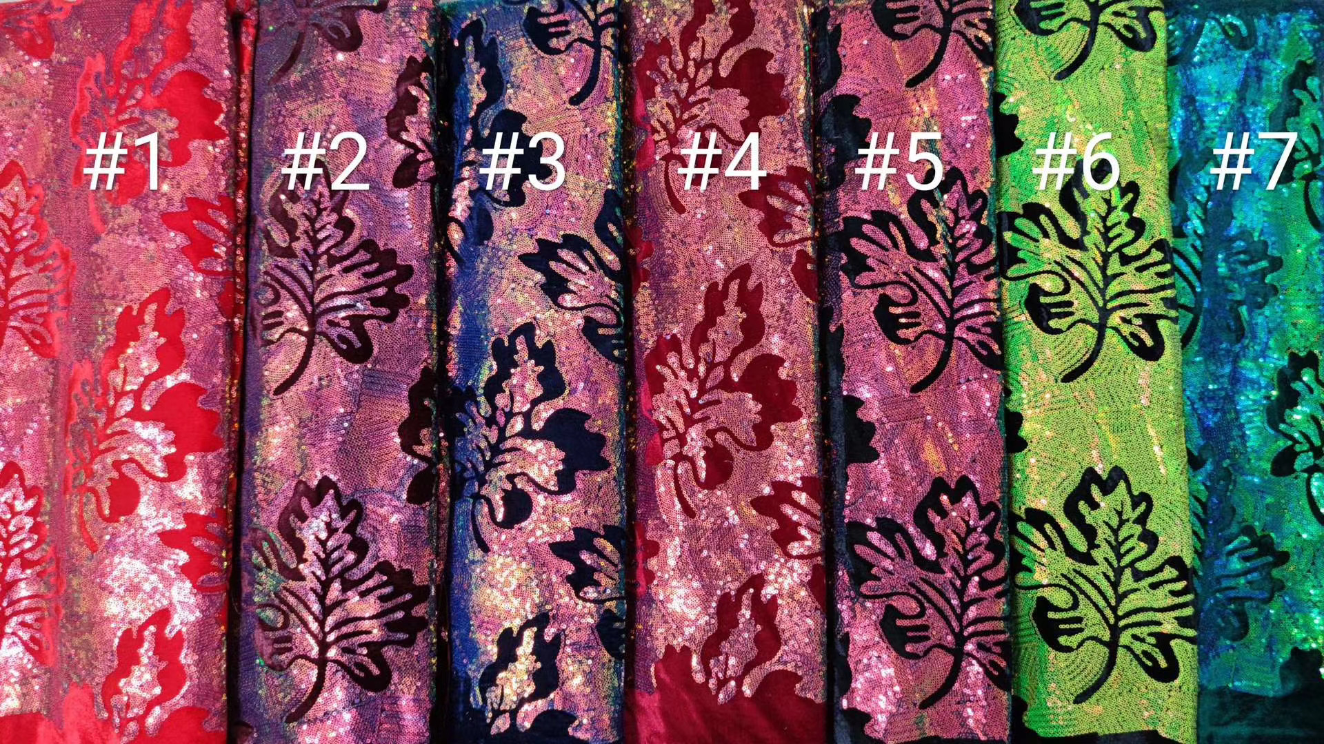 velvet lace fabric 