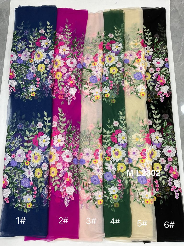 Wholesale 3D flower lace fabric