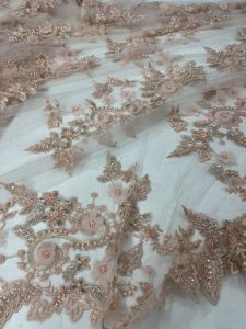 3d flower fabric