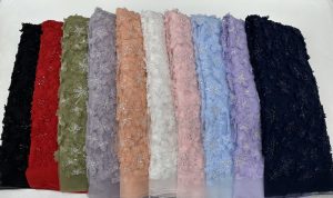 3d lace fabric