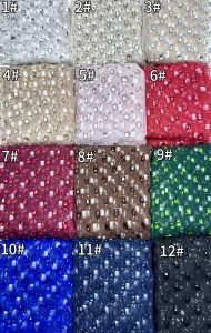 beaded lace fabric 