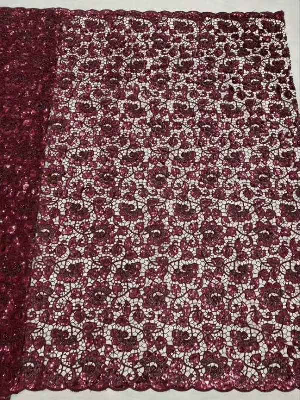 guipure lace fabric