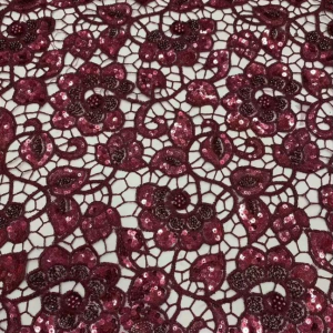 guipure lace fabric