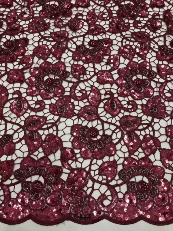 guipure lace fabric