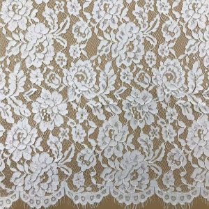 Chantilly eyelash lace