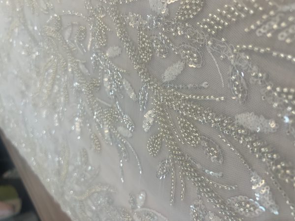 High quality beaded fabric