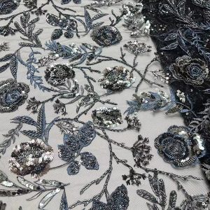 sequin lace fabric