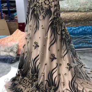 Exclusive wedding dress lace fabric