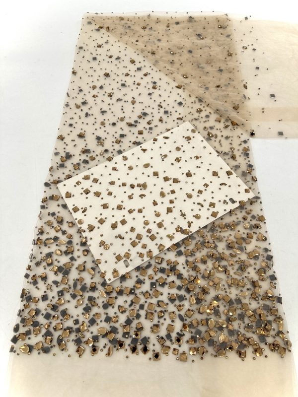 crystal lace fabric