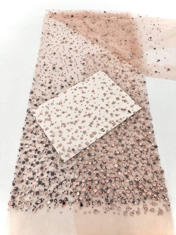 crystal lace fabric