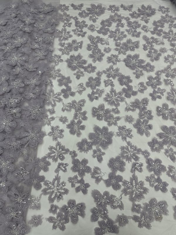 3d lace fabric